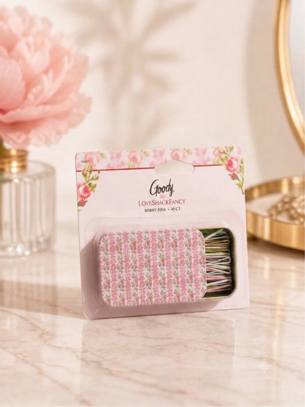LoveShackFancy x Goody Blooming Heirloom Matchbox Bobbies - Strawberry Macaroon